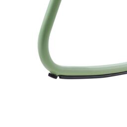 Wyld and Coco Green Aluminium Slatted Garden Rocking Chair - 2-Seat Outdoor Armchair - thumbnail 7