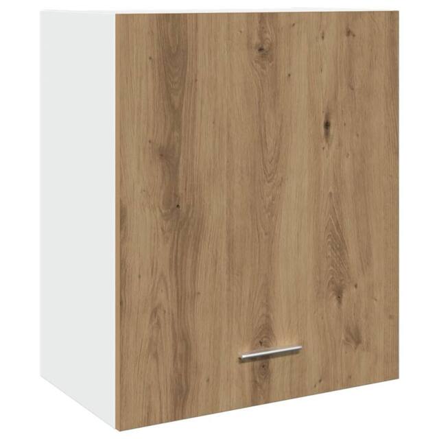 Berkfield Home Hanging Cabinet Artisan Oak 50x31x60 cm Engineered Wood in Brown - Size: 50 x 31 x 60 cm - image 1