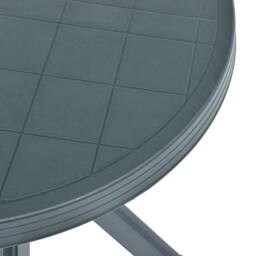 Berkfield Home Bistro Table Green Ã˜70 cm Plastic - thumbnail 4
