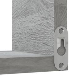 Berkfield Home Wall Corner Shelf Grey Sonoma 40x40x50 cm Engineered Wood - Size: 40 x 40 x 50 cm - thumbnail 5