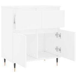 Berkfield Home Sideboard White 60x35x70 cm Engineered Wood - Size: 60 x 35 x 70 cm - thumbnail 6