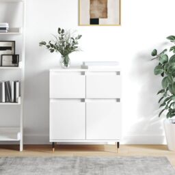 Berkfield Home Sideboard White 60x35x70 cm Engineered Wood - Size: 60 x 35 x 70 cm