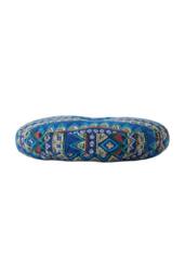 Living and Home Bohemian Style Detachable Round Floor Cushion in Blue - thumbnail 7