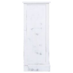 Berkfield Home Drawer Cabinet White 60x30x75 cm Wood - Size: 60 x 30 x 75 cm - thumbnail 4
