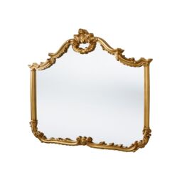 Yearn Mirrors Carved Landscape mirror Gold 122(w)x104cm(h) - thumbnail 4