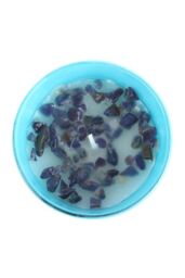 KDMD Pisces Gardenia Gemstone Zodiac Candle in Blue - thumbnail 3