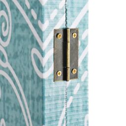 Berkfield Home Folding Room Divider 160x170 cm Butterfly Blue - thumbnail 3