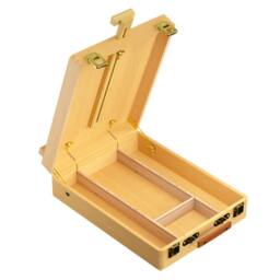 SPETLEK Wooden Table Easel Box with Storage Portable Folding Artist - thumbnail 3