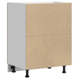 Berkfield Home Kitchen Base Cabinet¬†Porto Old Wood Engineered Wood in Brown - thumbnail 7