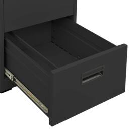Berkfield Home Filing Cabinet Anthracite 46x62x102.5 cm Steel in Dark Grey - thumbnail 8