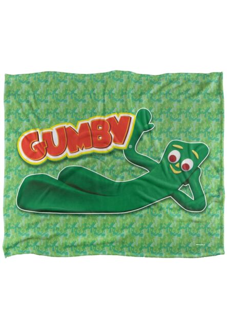 Gumby Chilling Silky Touch Super Soft Throw Blanket 152 X 127 cm in White - image 1