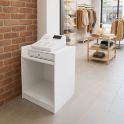 Monstershop Shop Counter Till Block TB60 - White - thumbnail 5