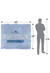 Warner Brothers Gilmore Girls Stars Hollow Logo Silky Touch Super Soft Throw Blanket in White - thumbnail 5