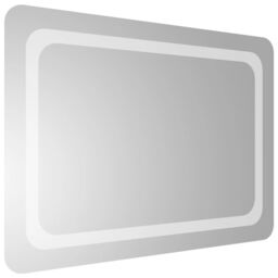 Berkfield Home LED Bathroom Mirror 50x70 cm in Clear - thumbnail 3