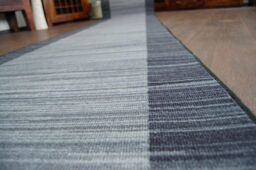 RugsX Anti-Slip Streifen Runner in Metallics - Size: 57 cm x 450 cm - thumbnail 3