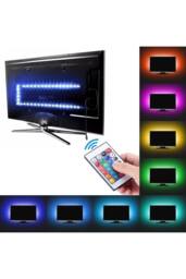 KDMD 2M 5050 RGB USB LED TV Back Light Strip Color Changing Remote in Black - thumbnail 7