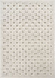 Desire Rugs Freya Living Room Area Rug 3D Embossed Modern Cubed Design in Cream - Size: 160 cm x 230 cm - thumbnail 2