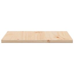 Berkfield Home Table Top 40x40x1.7 cm Square Solid Wood Pine in Brown - thumbnail 6