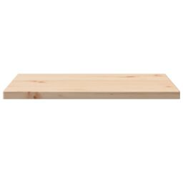 Berkfield Home Table Top 40x40x1.7 cm Square Solid Wood Pine in Brown - thumbnail 5