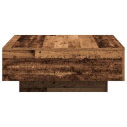 Berkfield Home Coffee Table - Old Wood - 80x80x31 cm - Engineered Wood in Brown - Size: 80 x 80 x 31 cm - thumbnail 8