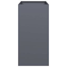 Berkfield Home Planter Anthracite 40x80x80 cm Steel - Size: 40 x 80 x 80 cm - thumbnail 4