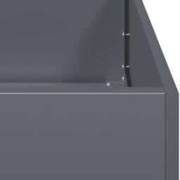Berkfield Home Planter Anthracite 40x80x80 cm Steel - Size: 40 x 80 x 80 cm - thumbnail 7