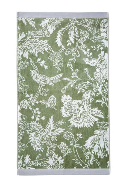 English Heritage 'Suffolk Garden' Cotton Towel in Green - image 1
