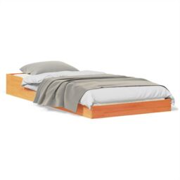 Berkfield Home Wax brown 90 x 200 cm Pine wood - thumbnail 4