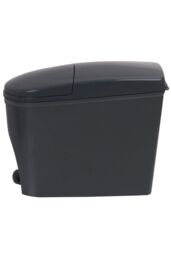 ProKleen Grey Pedal Operated Toilet Sanitary Bin 20 Litre Capacity - thumbnail 4