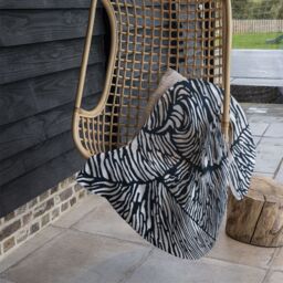 Benjamin Tate Design design with natural analogues texture Designer Blanket - Size: 120 cm x 150 cm - thumbnail 3