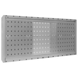 Berkfield Home Wall Mounted Tool Cabinet Industrial Style Metal Grey & Black - thumbnail 6