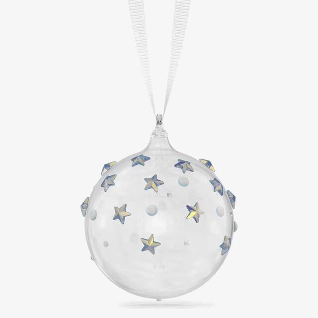 Swarovski Holiday Magic Bauble Star Ornament 5682733 in Silver - image 1
