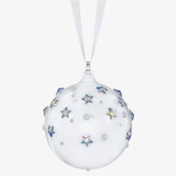 Swarovski Holiday Magic Bauble Star Ornament 5682733 in Silver - thumbnail 2
