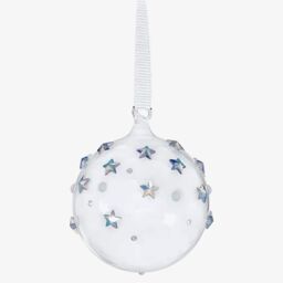 Swarovski Holiday Magic Bauble Star Ornament 5682733 in Silver - thumbnail 3