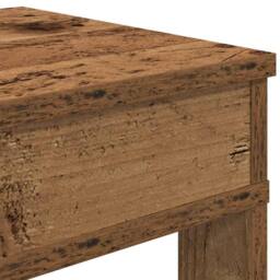 Berkfield Home Shoe Rack Old Wood 60x30x98 cm Engineered Wood in Brown - Size: 60 x 30 x 98 cm - thumbnail 7