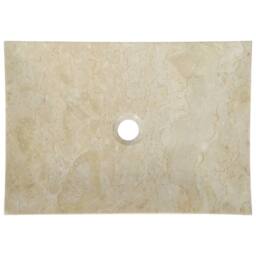 Berkfield Home Sink 50x35x12 cm Marble Cream - Size: 50 x 35 x 12 cm - thumbnail 5