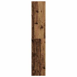 Berkfield Home Bookcases 2 pcs Stackable Old Wood 30x30x80 cm Engineered Wood in Brown - Size: 30 x 30 x 80 cm - thumbnail 5