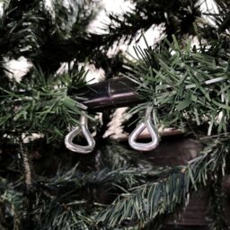Samuel Alexander 8ft (2.4m) Indoor Outdoor Artificial Christmas Tree Arch in Green - thumbnail 6