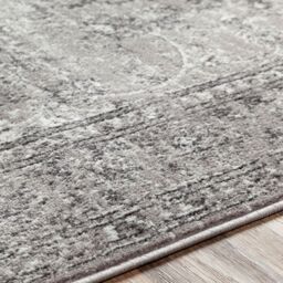 Livabliss Monte Carlo-Vintage Grey Charcoal White Traditional Boho Living Dining Bedroom Rug - Size: 160 cm x 220 cm - thumbnail 6
