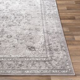 Livabliss Monte Carlo-Vintage Grey Charcoal White Traditional Boho Living Dining Bedroom Rug - Size: 160 cm x 220 cm - thumbnail 5