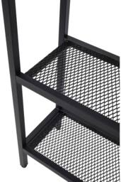 Living and Home 3-Tier Industrial Console Table in Black - thumbnail 8