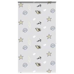 Berkfield Home Shower Roller Blind with Cassette 140x240 cm Fabric Width 136 cm in Light Grey - thumbnail 2