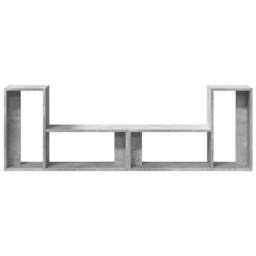Berkfield Home TV Cabinets 2 pcs Concrete Grey 75x30x50 cm Engineered Wood - Size: 75 x 30 x 50 cm - thumbnail 6