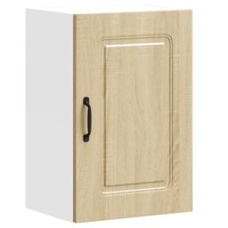 Berkfield Home Kitchen Wall Cabinet Kalmar Sonoma Oak Engineered Wood in Brown - thumbnail 2