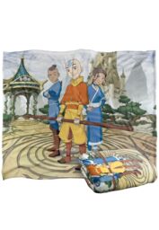 Avatar: The Last Airbender Avatar The Last Airbender Cast of Characters Silky Touch Super Soft Throw Blanket 152 X 127 cm in White - thumbnail 2