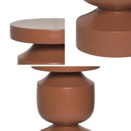 sweeek Metal side table in Terracotta - thumbnail 6