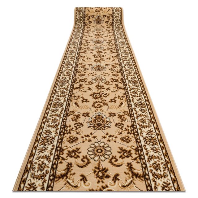 RugsX Bcf Morad Runner in Beige - Size: 60 cm x 430 cm - image 1