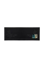 JVL Foliage Scraper Rubber Pin Patio Doormat 45x120cm in Black - Size: 45 cm x 120 cm - thumbnail 6