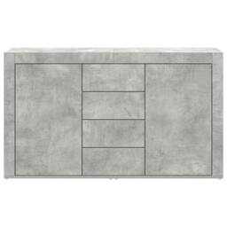 Berkfield Home Sideboard Concrete Grey Engineered Wood 120 x 36 x 69 cm Storage - thumbnail 6