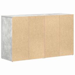 Berkfield Home Sideboard Concrete Grey Engineered Wood 120 x 36 x 69 cm Storage - thumbnail 8